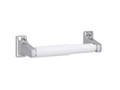 Single Toilet Paper Holder - Plastic Roller