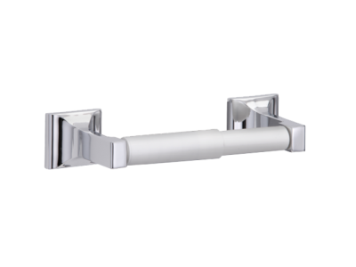 Single Toilet Paper Holder - Metal Roller 