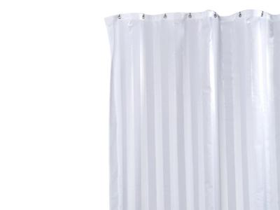 Satin Stripes Shower Curtain