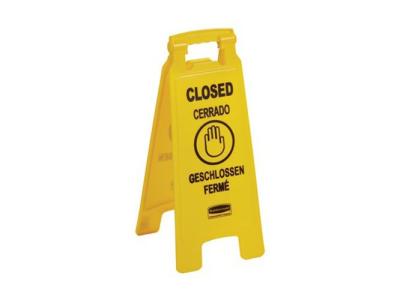 2- Sided "Closed" Sign (Bilingual) 