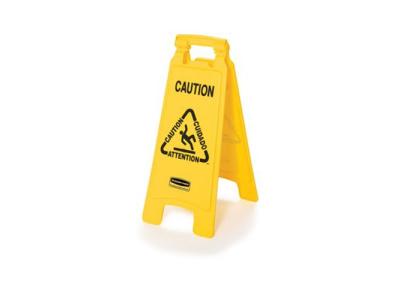 2- Sided Caution Sign (Bilingual) 