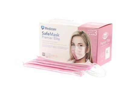 Medicom SafeMask Premier Elite Earloop Mask Level 3