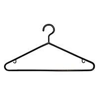 Plastic Hanger - Heavy Duty - Black 