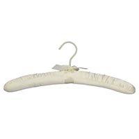 Satin Hanger Curved Top - Ivory
