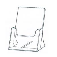 Brochure Holder/Stand - Holds Literature up to 6" wide