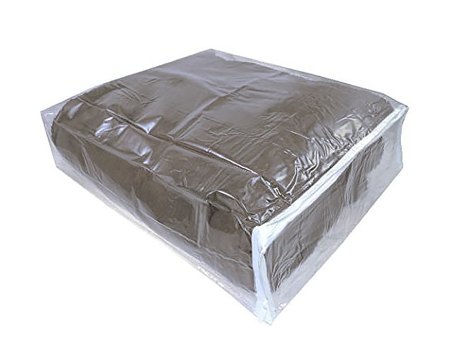 Pillow/Blanket Storage Bags 12001 Clear Vinyl with Zipper - 20x29