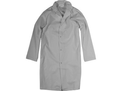 Mens Lab Coat With Snap Closures and No Pockets
