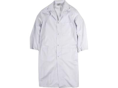 Mens Lab Coat With Snap Closures and Three Pockets