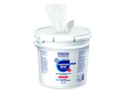 Zytec Germ Buster Extra Strength Sanitizer Wipes - 800 Wipes/Tub