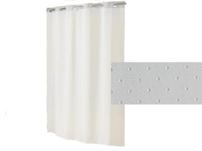 Englewood Pin Dot Hookless Shower Curtain