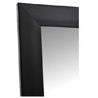 Fornari Black Non-Beveled Framed Mirror 