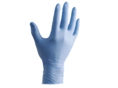 Blue Nitrile Gloves  (Latex Free) 