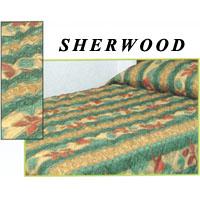 Elegance™ Bedspreads - Double 96"x118" - Sherwood - Hunter Green