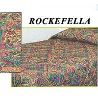 Elegance™ Bedspreads - Double 96"x118" - Rockefellar - Cranberry