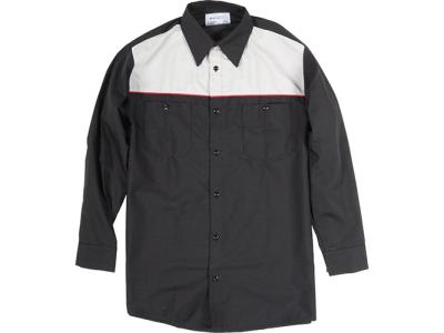 Long Sleeve Two Toned Work Shirt