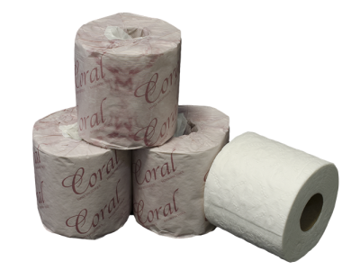 Coral Soft Toilet Tissue Rolls