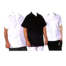 Cook Shirt - 65/35 Poly/Cotton blend in 4.5 oz Poplin Fabric with Snaps and Chest Pocket.
