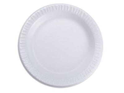 Round Styrofoam Plates