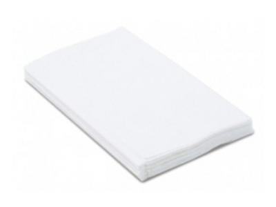 White Dinner Napkins, 1ply