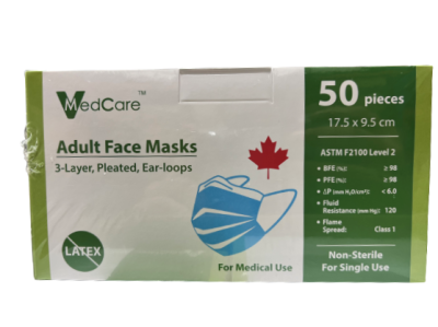 MedCare ASTM F2100 Level 2 Mask