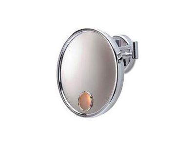 Jerdon Chrome Wall Mounted Mirror 