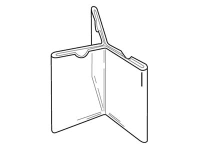 3-Way Literature Holder - Three  5"x7"