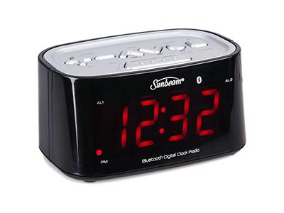 Sunbeam Bluetooth Clock Radio with USB Charging