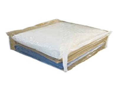 Clear Vinyl Pillow/Blanket Storage Bag with Zipper – 23"x23"x8"