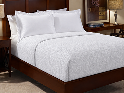 Beyond Plus™ Decorative Top Sheets - Twin Flat 72"x120" - White