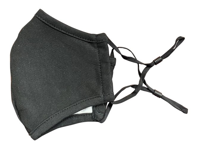 Black Reusable Face Mask