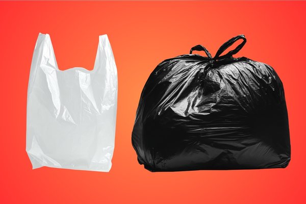 Clear vs Black Garbage Bags
