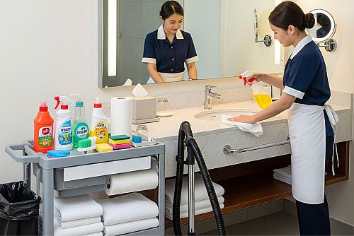 housekeeping supplies and amenitie