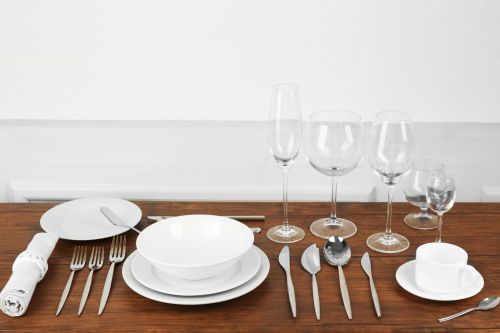 Set a Formal Dinner Table or Special Events