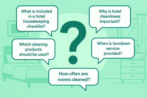FAQs: Hotel Housekeeping Checklist