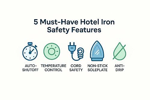 Safety Features Critical for Hotel Irons