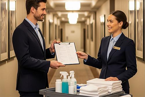 Cleanliness is the Guest’s Positive First Impression