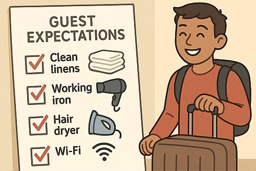 Airbnb Hosts Need a Good Iron