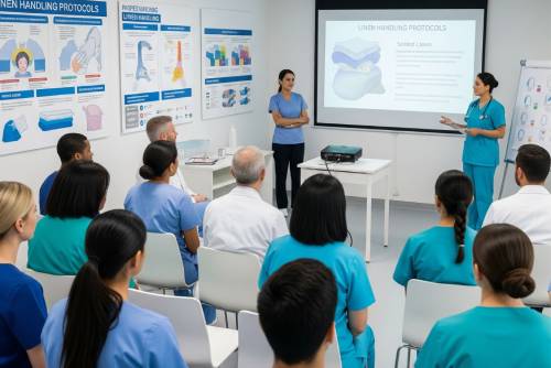 Healthcare textile hygiene 