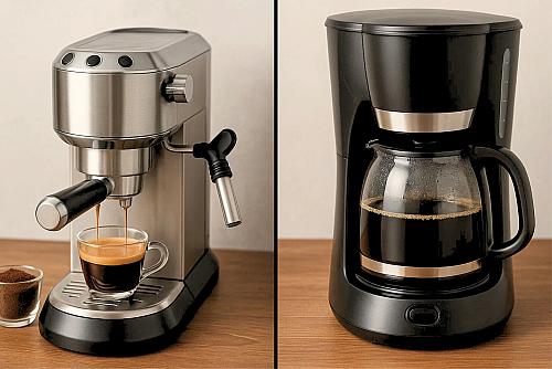 Espresso Machines vs Drip Coffee Makers