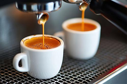 Coffee Machine Brewing