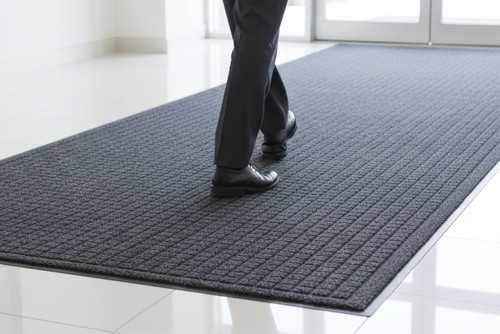 How to clean entrance matting?