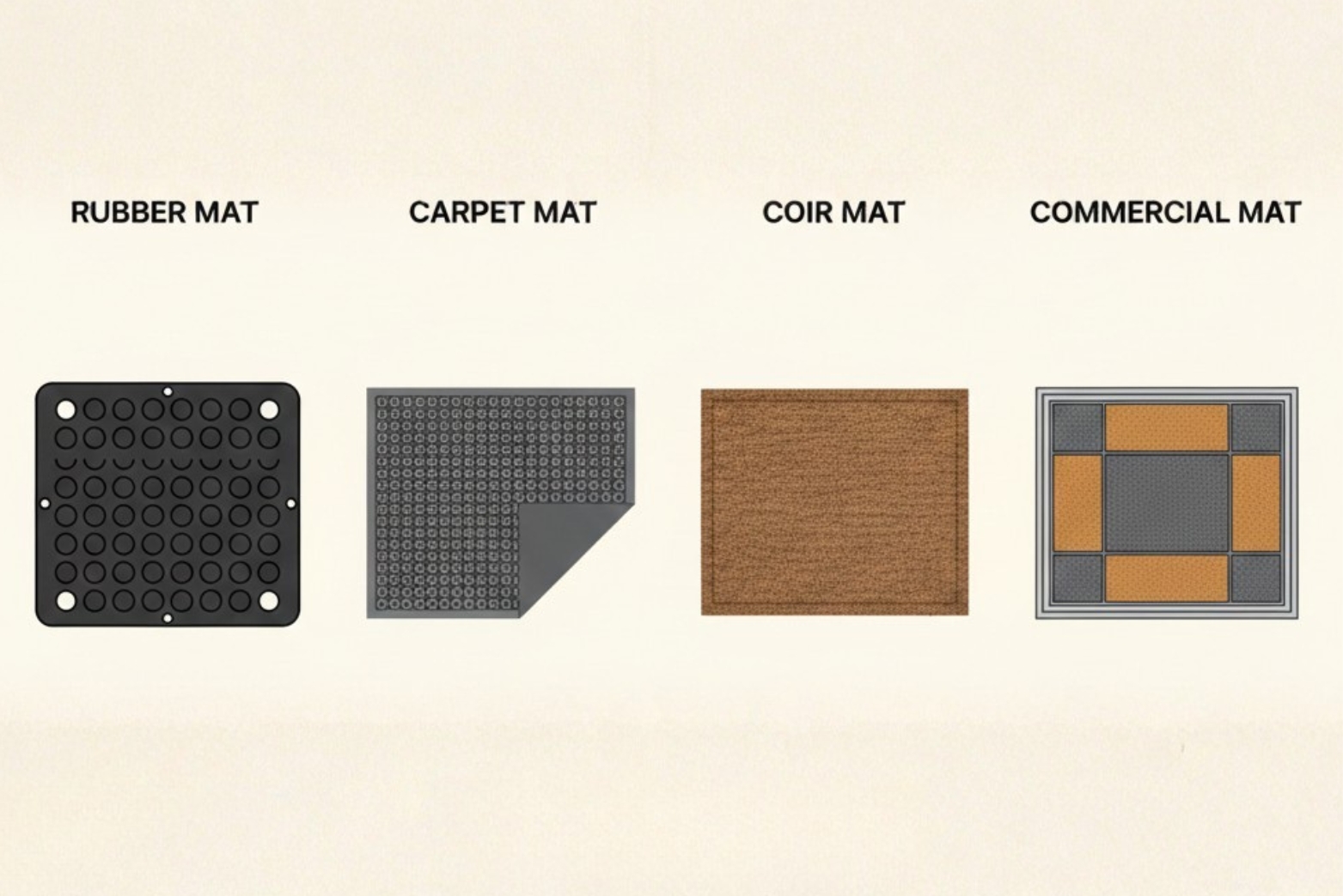 Clean Entrance Matting by Material Type