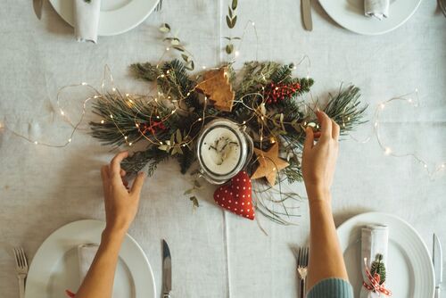 Christmas Table Decorations