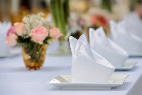 Napkin folding ideas for Valentines Day