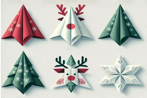 Napkin Folds for Christmas