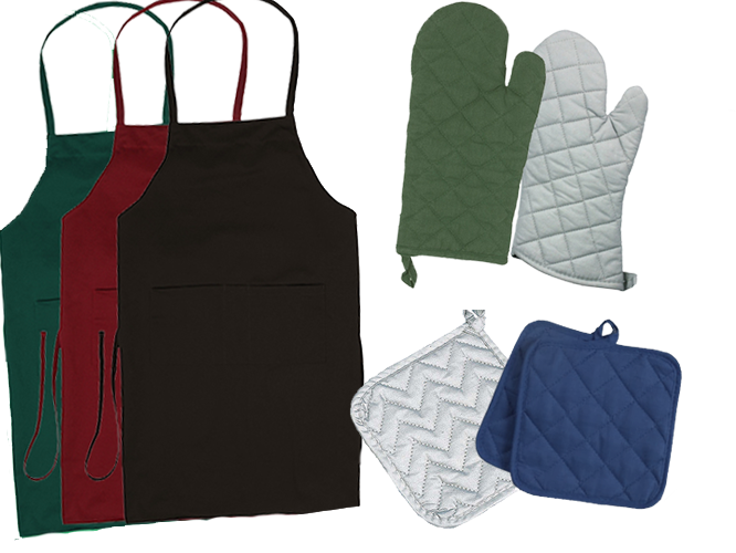 Oven Mitts, Gloves & Aprons
