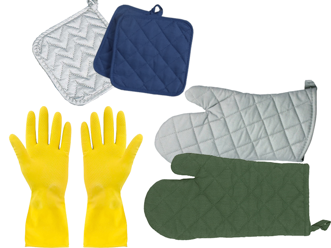 Oven Mitts and Gloves